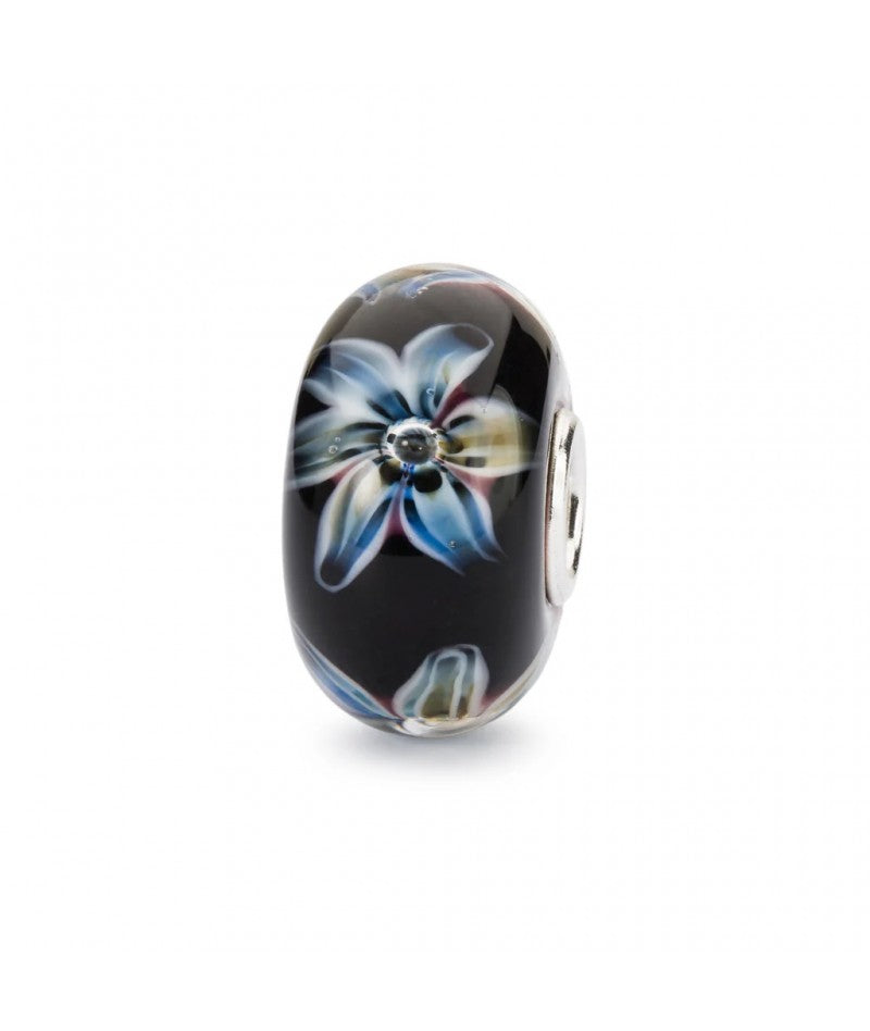 Fiore della Resilienza TGLBE-20291 – Bead Trollbeads Vetro di Murano e Argento 925