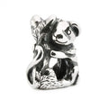 Trollbeads L'Amore è Cieco TAGBE-30047 – Bead argento 925 con cane e gatto abbracciati