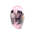 Trollbeads Intarsio Rosa TGLBE-20005 – Bead in vetro di Murano da Cicco Gioielleria