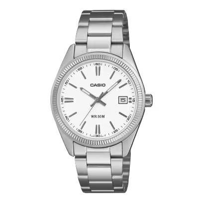 Orologio Casio Vintage UTP-1302PD-7AVEF – Quadrante Bianco 35mm Unisex da Cicco Gioielleria