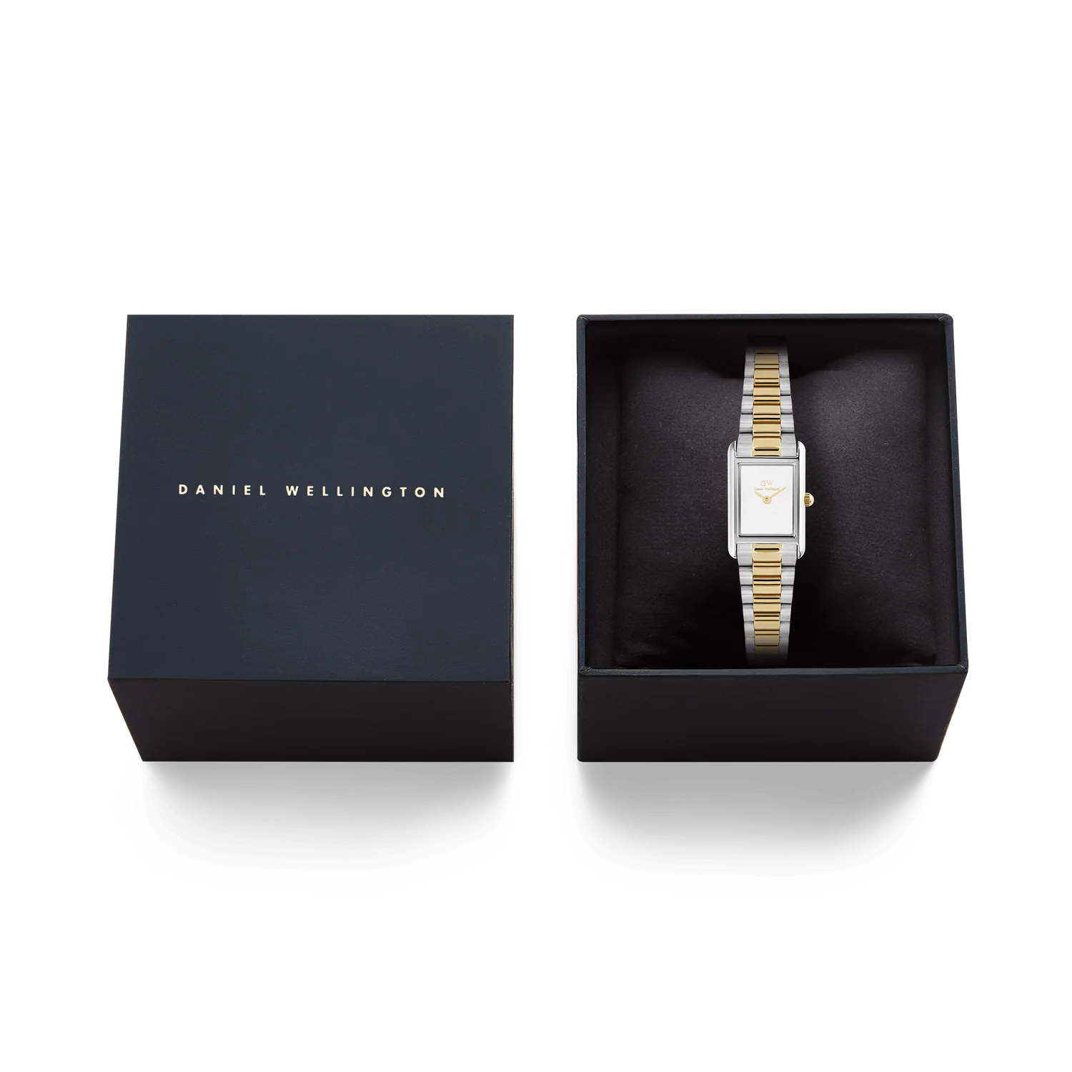 DW00100932 - Bound Mini 3-Link Two Tone Gold