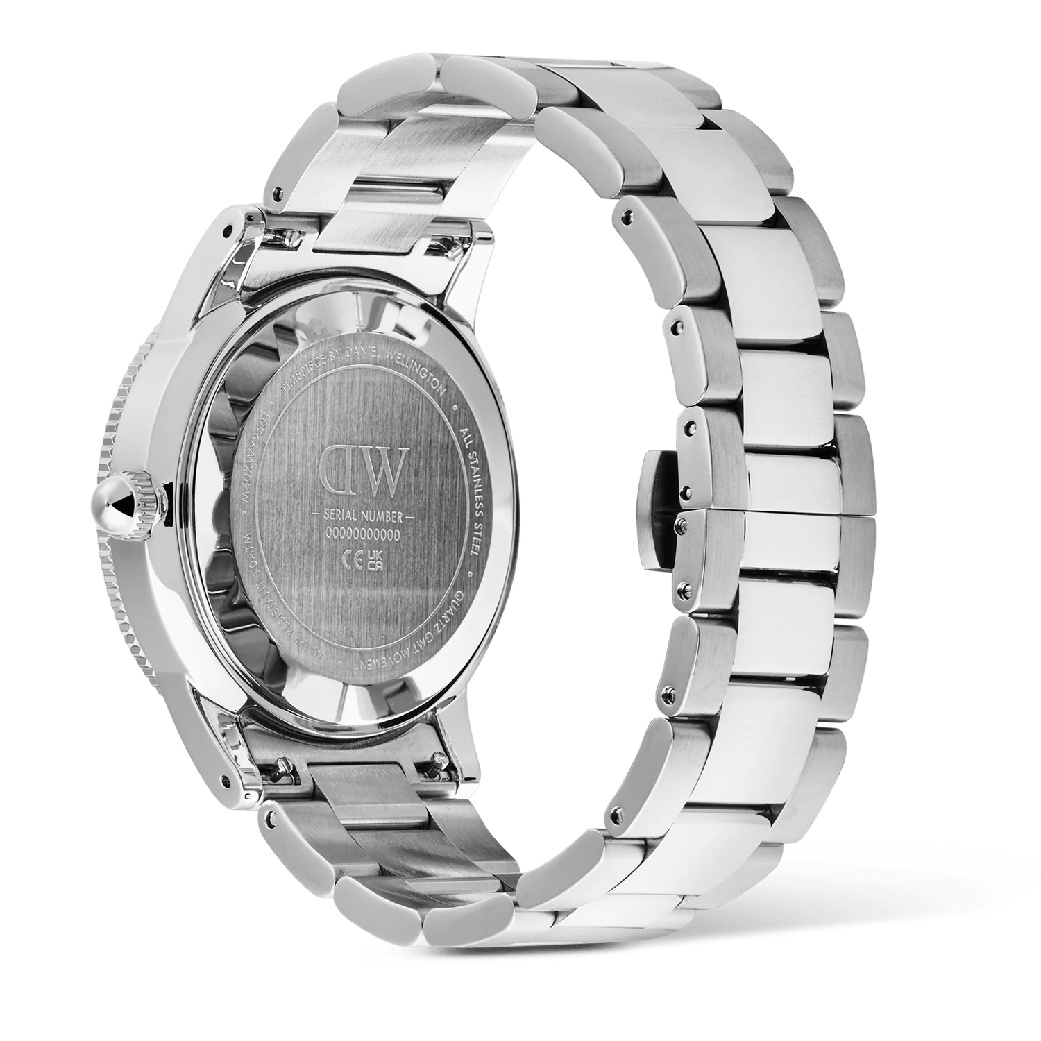 DW00100920 - Iconic GMT Link Black Green Ceramic Bezel Silver