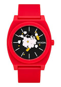 Orologio Nixon Time Teller P Mickey Mouse A119-3098-00 – Vista frontale – Cassa rossa 40mm con quadrante Mickey Fight Cloud | Cicco Gioielleria