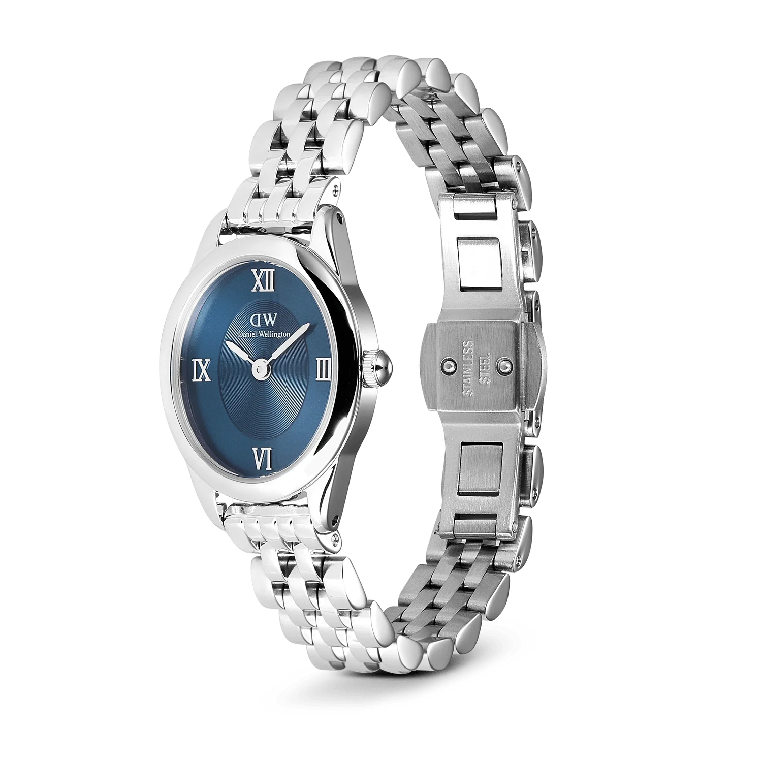 Orologio Daniel Wellington Ophelia Mini Arctic Silver – Vista laterale – Cicco Gioielleria