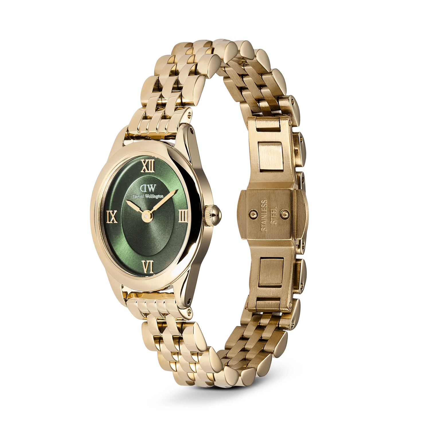 DW00100804 - Ophelia Mini Emerald Gold