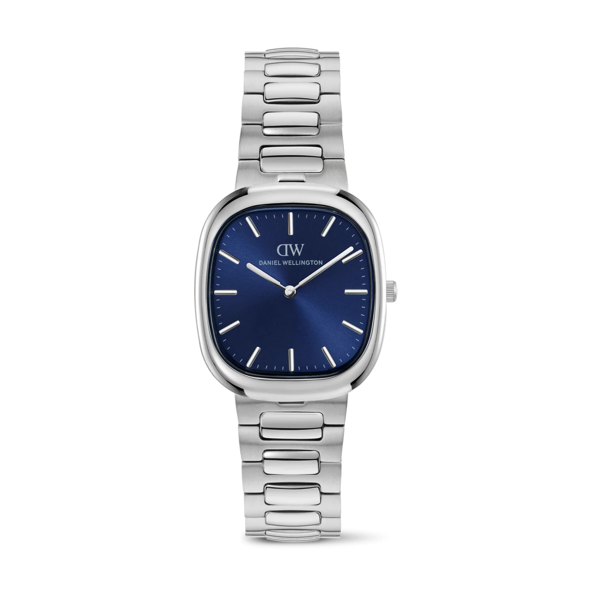 Daniel Wellington Cort DW00100986 – Orologio uomo cuscino silver quadrante blu – CICCO Gioielleria