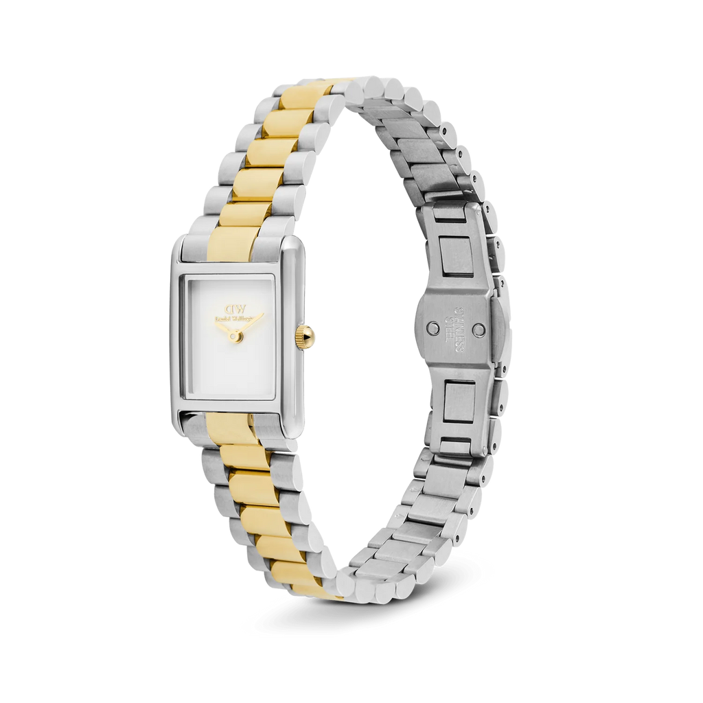 DW00100932 - Bound Mini 3-Link Two Tone Gold